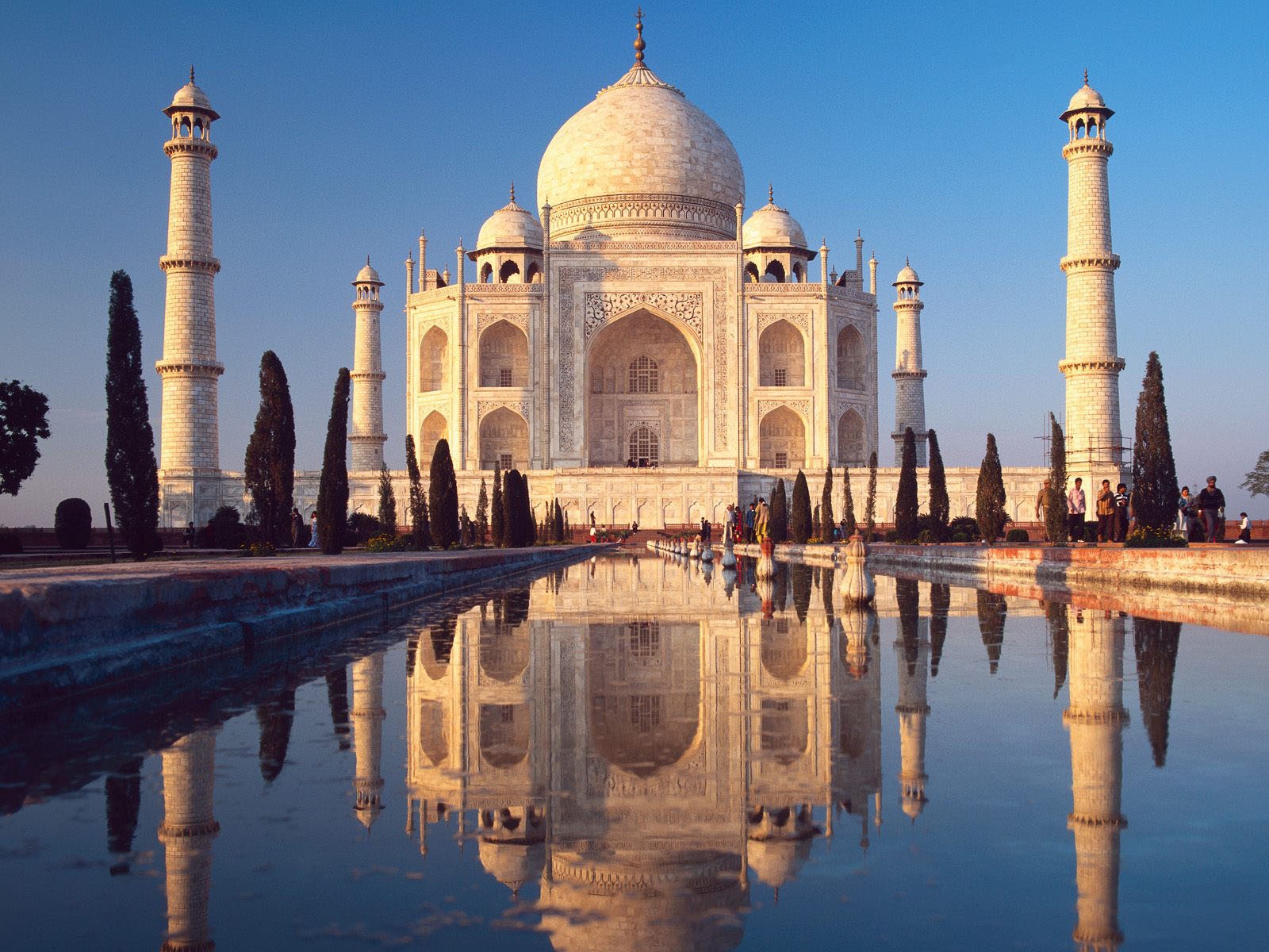 Taj Mahal Agra India Hd Widescreen Desktop And Mobile Screen Hd Wallpapers